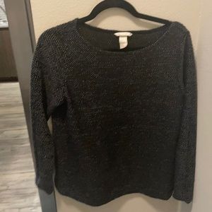Black pullover sweater size small